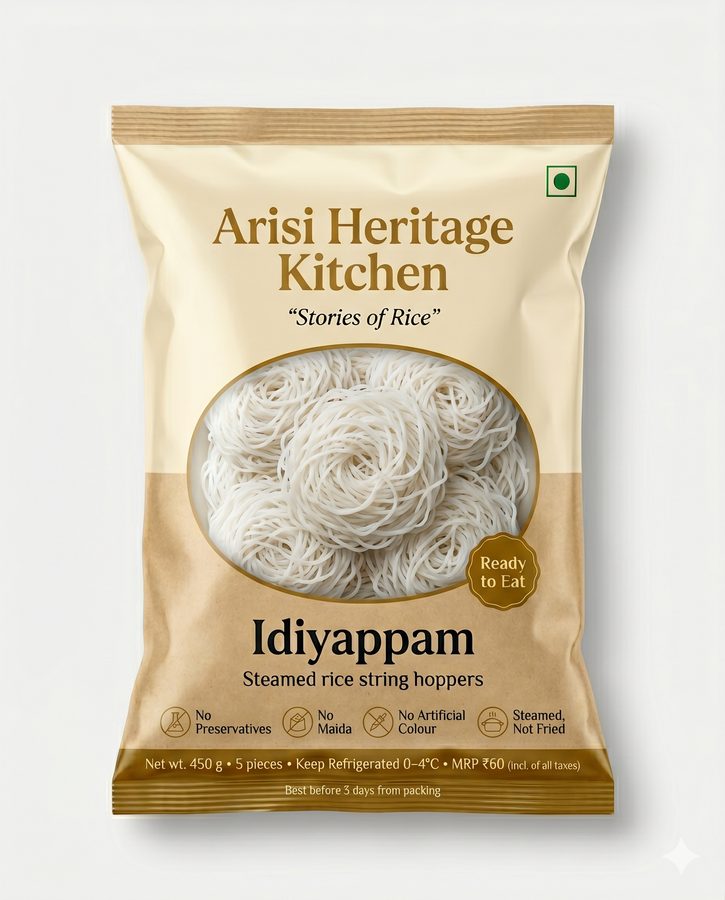 Arisi Heritage Kitchen Idiyappam pack